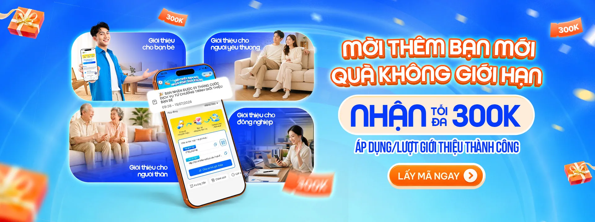 Giới thiệu bạn bè lắp mạng FPT